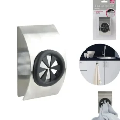 Accroche torchon en inox adhésif