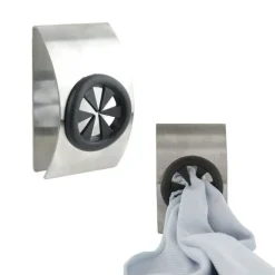 Accroche torchon en inox adhésif