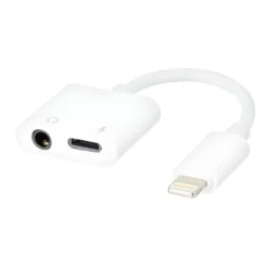 Adaptateur Lightning / USB-C et Jack EDENWOOD Blanc