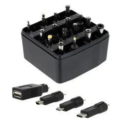 Alimentation EDENWOOD universelle 3 à 12V - 27W USB-C + 20 connecteurs