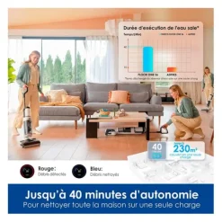 Aspirateur laveur TINECO FLOOR ONE S6 STRETCH EXTREME