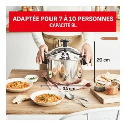 Autocuiseur SEB authentique 9L