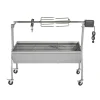Barbecue charbon SILVER STYLE tournebroche XXL