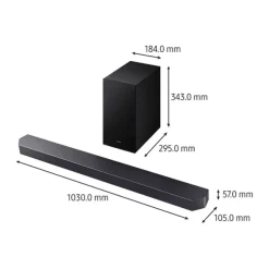 Barre de son SAMSUNG HW-Q610F/XE