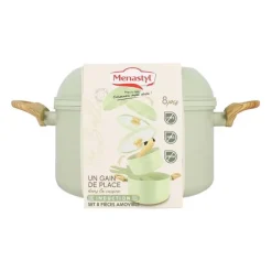 Batterie MENASTYL SUPERBALL 8 pièces céladon