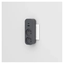 Biplite QUARX avec USB A et 1 USB C
