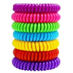 Bracelets citronnelle anti-moustiques x10