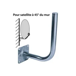 Bras coudé déport 35cm diam. 40mm