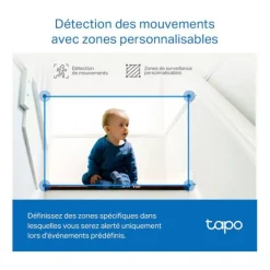 Caméra de surveillance TAPO C230 3K 5 MP Intérieure motorisée