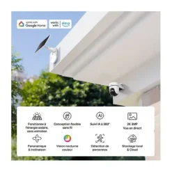 Caméra de surveillance TAPO TC90 + Panneau solaire