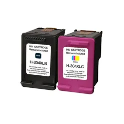 Cartouche d'encre ELECTRO DEPOT compatible HP H 304 XL noir et couleurs
