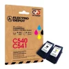 Cartouche d'encre ELECTRO DEPOT compatible Canon C 540/541 couleurs