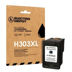 Cartouche d'encre ELECTRO DEPOT compatible HP H 303 XL noir