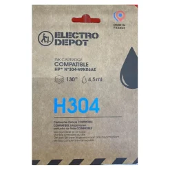 Cartouche d'encre ELECTRO DEPOT compatible HP H 304 noir