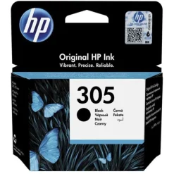 Cartouche d’encre noire HP 305 authentique