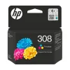 Cartouche d’encre trois couleurs HP 308 authentique