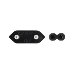 Câble alimentation secteur EDENWOOD 2 broches noir