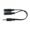 Câble EDENWOOD 1 JACK EN 2 JACK 3,5 mm