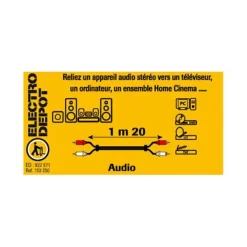 Câble EDENWOOD AUDIO RCA / RCA 1,20M