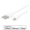 Câble Lightning / USB EDENWOOD 2,5M Blanc Certifié APPLE