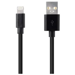 Câble Lightning / USB EDENWOOD 2,5M Noir Certifié APPLE