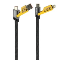 Câble Lightning / USB et USB-C /USB-C SEDEA 1,20M Noir