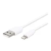 Câble Lightning / USB HIGH ONE 1M Blanc