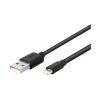 Câble Lightning / USB HIGH ONE 1M Noir
