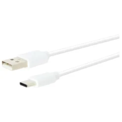 Câble USB-A / USB-C HIGH ONE 1M Blanc