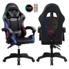 Chaise gaming AMSTRAD 900 LED Skull Noir
