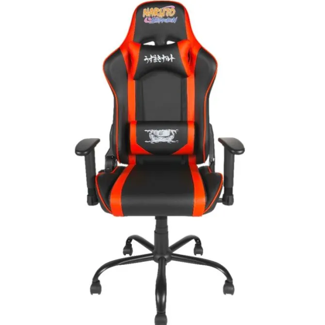 Chaise gaming KONIX Naruto Noir et rouge