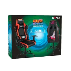 Chaise gaming KONIX Naruto Noir et rouge