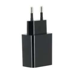 Chargeur secteur USB HIGH ONE 2,4AA + Câble USB-C/ USB 1M Noir