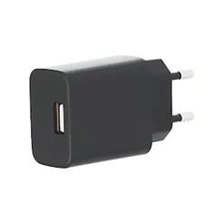 Chargeur secteur USB HIGH ONE 2,4AA Noir