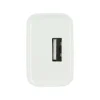 Chargeur secteur USB HIGH ONE 2,4AA Blanc