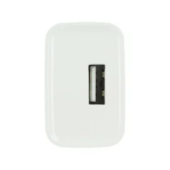 Chargeur secteur USB HIGH ONE 2,4AA Blanc