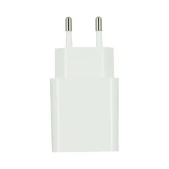 Chargeur secteur USB HIGH ONE 2,4AA Blanc