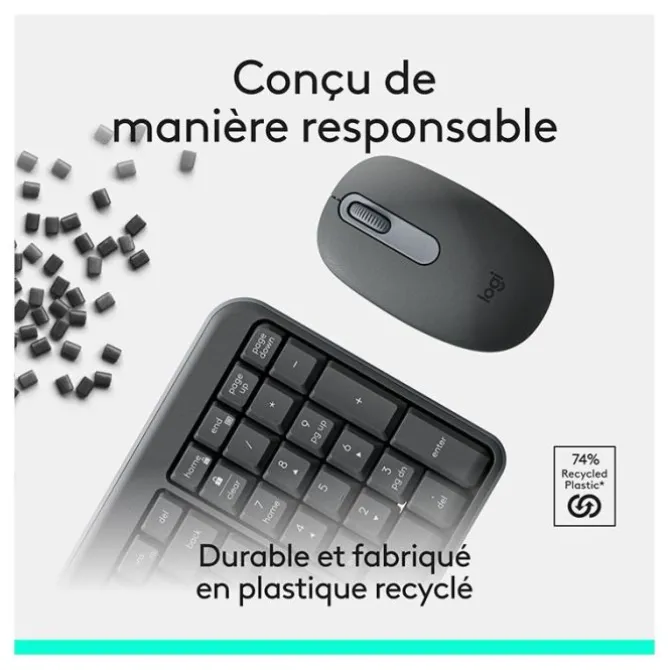 Clavier + souris sans fil MK250 Compact Bluetooth Wireless Combo