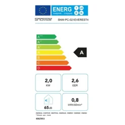 Climatiseur mobile AGN SNOWAIR 15M² EVEREST 4
