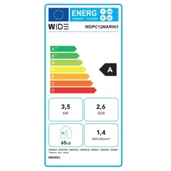Climatiseur monobloc AGN WIDE 30M² WDPC12MARIN3 12 000 BTU