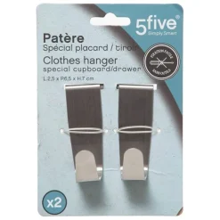 Crochets inox x2