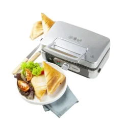 Croque/gaufre/gril 3 en 1 DOMO 1000W DO9264C