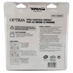 DIPRA TUYAU GAZ BUTANE PROPANE 10 ANS