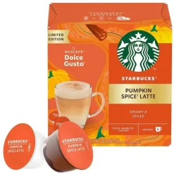 Dosettes STARBUCKS Pumkin spice latte pour machine DOLCE GUSTO