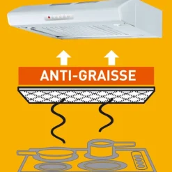 Filtre anti-graisse 114 x 47 cm