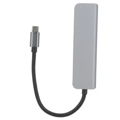 Hub USB-C 5-en-1 – Adaptateur multifonction avec HDMI, USB, SD et recharge rapide