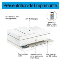 Imprimante HP ENVY 6532e multifonction Instant Ink 6 mois gratuits