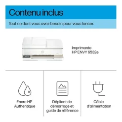 Imprimante HP ENVY 6532e multifonction Instant Ink 6 mois gratuits