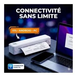 Imprimante UPRINT Thermique A4 mobile U8 sans encre