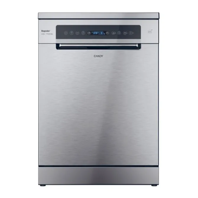 Lave-vaisselle 16 couverts CANDY CF 6B4S1PX 16S44 B inox